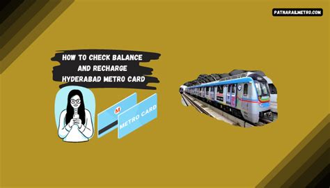 Hyderabad metro train recharge